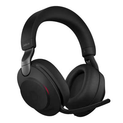 Безжични слушалки Jabra Evolve2 85 Link380a UC Stereo, ANC, црна