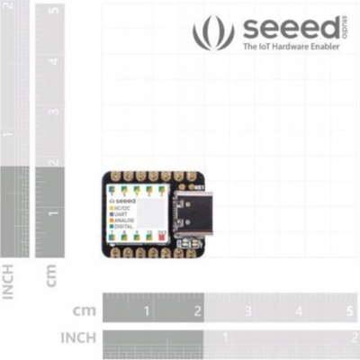 Развојна плочка Seeed Studio Seeeduino XIAO SAMD21, ARM Cortex M0+, USB Type C