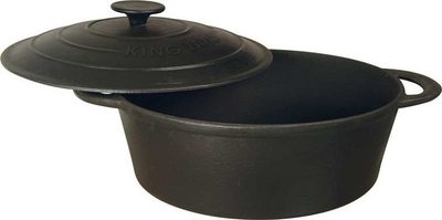 Enë KingHoff KH-2255, 29cm, 4,5L, e zezë