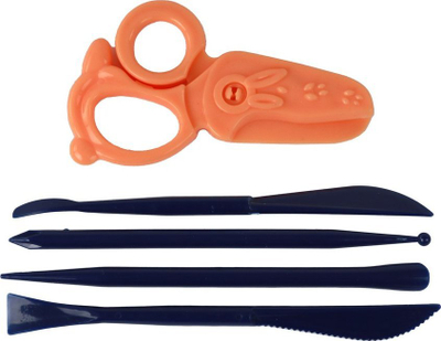 Set plasteline Lean Toys Unicorn Hairdresser, 4 kavanoza, për kalamaj 3+, shumëngjyrësh
