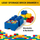 Kоцка LEGO,со фиока, мала (4), сина