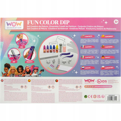 Set kreativ pikturimi Wow Generation Creative Painting, për fëmijë, shumëngjyrësh