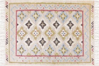 Tapet Beliani TERKOS, 160x230 cm, jute dhe pambuk, shumëngjyrësh
