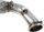 Downpipe TurboWorks për BMW F10 M5 F12 F13 M6, çelik inox, V-BAND