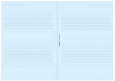 Fletë rezervë Filofax A5, me vija, 25 copë