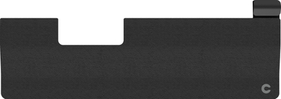 Потпирач за рака Contour Design RollerMouse Pro Extended, за големи раце, веганска кожа, црна