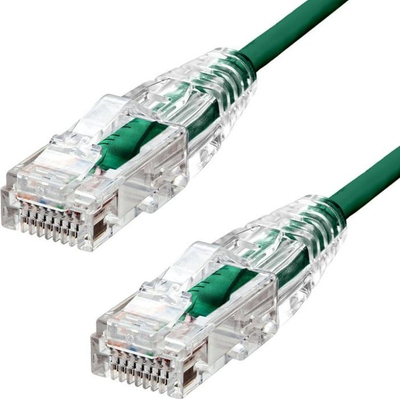 Kabllo rrjeti ProXtend Ultra Slim CAT6, 75 cm, LSZH, jeshile