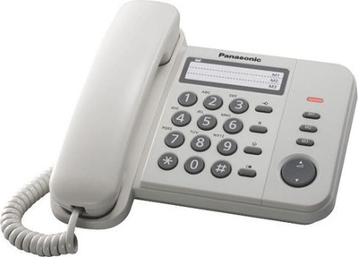 Telefon fiks Panasonic KX-TS520FXW, i bardhë
