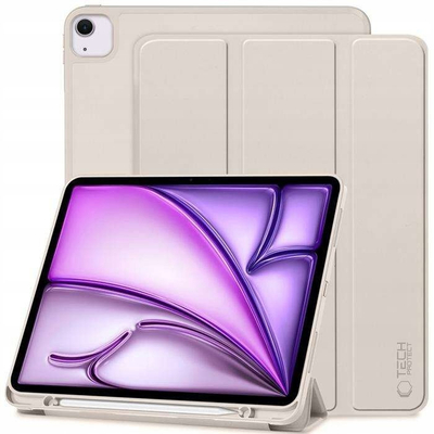 Mbulesë tablet Tech-Protect SC Pen për iPad Air 13 2024, me mbajtëse Pencil, starlight