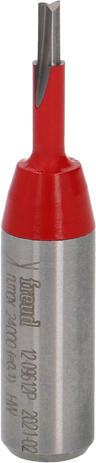 Frezë drejtvizore Freud F03FR01520, dy spirale, 6 x 19 mm, shank 12 mm