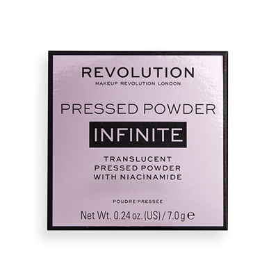 Pudër për fytyrë Revolution Transparent pressed powder Infinite universal shade, 7 g