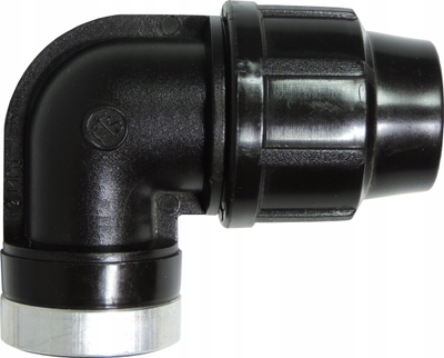 Kthesë lidhëse Clamping PWI, 50mm x 1 1/2", 90°, femër