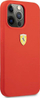 Kapak telefoni Ferrari Hardcase për iPhone 13 Pro Max, silikon, i kuq