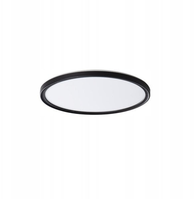 Llampë tavani AZPO LED 18.5W CCT, IP54, me ngjyrë drite që e rregullon vetë, e zezë