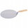 Pala për picë Vilde Pizza Peel Steel, çelik inoks, me dorezë dru, 48.5x30.5 cm