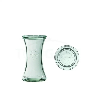 Set kavanozash Westmark Delicacy, 200 ml, 6 copë, qelq transparent