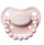 Biberon Luu Kids Positioning Velvet Blush, silikon, 0–3 mujsh, rozë