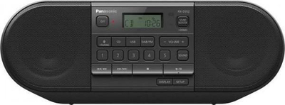 Radio Panasonic RX-D552E-K, stereo, DAB+, e zezë