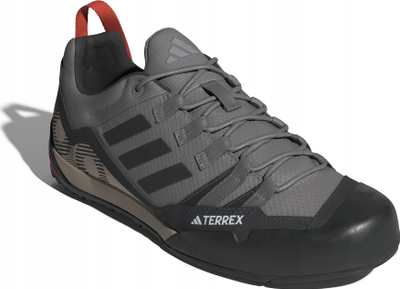 Këpucë hiking Adidas Terrex Swift Solo 2.0, Traxion, EVA, gri me të zezë