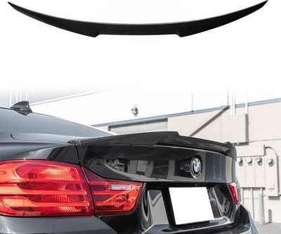 Spoiler bagazhi BMW Seria 4 F32, lip karboni, fiber carbon, i zi
