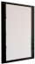 Pasqyrë Domoletti Mirror Elegante, 75x55cm, me kornizë të zezë