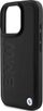Mbulesë telefoni BMW BMHCP16LSLLBK, për iPhone 16 Pro 6.3", hardcase lëkure, e zezë