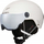 Helmetë bore Cairn Orbit Visor për kalamaj, 54 56 cm, e bardhë