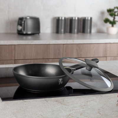 Tigan i thellë Berlinger Haus BH-8122, 24 cm, TitanPro, antracit mat