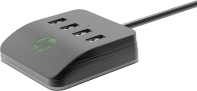 USB hub Hewlett-Packard DHC-CT120, 4 porta USB 3.0, me drita, i zi