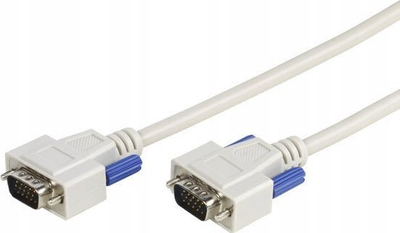 Kabllo VGA Vivanco 45445, 1.8 m, 15 pin, e bardhë