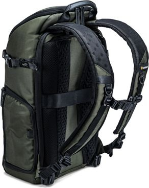 Çantë shpine fotografike Vanguard VEO Select 46BR, e hollë, me hapje nga shpina, jeshile e errët