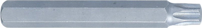 Bit Torx King Tony 168060T, 10mm T60, 80mm, ngjyrë metali