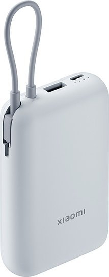 Powerbank Xiaomi 10000mAh, karikim i shpejtë, USB C, blu