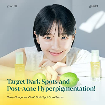 Serum fytyre Goodal Green Tangerine Vita C Dark Spot Care, 40ml, për njolla të zeza në lëkurë