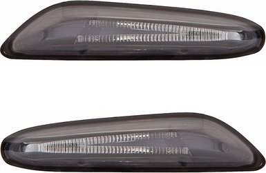 Set sinjalizues anësor BMW Seria 1 3, LED, xham smoke, gri e errët