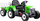 Traktor elektrik lodër PA0242 me rimorkio, 12V, me telekomandë, jeshil