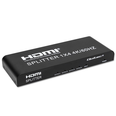 Splitter aktiv HDMI Qoltec 4x1, 4K, 60Hz, i zi