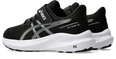 Atlete vrapimi për fëmijë Asics GT-1000 13 PS, të zeza