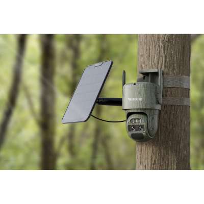 Kamerë sigurie Reolink TrackMix LTE C Ranger G770 C, 8MP 4K, 4G LTE me panel diellor, e bardhë