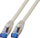 Kabllo patchcord EFB S/FTP, Cat.6A, 10m, e bardhë