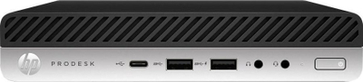 Kompjuter i vogël HP ProDesk 600 G4, Intel Core i5 gjenerata 8, 8GB RAM, SSD 500GB, gri