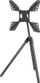 Stativ dyshemeje për TV Barkan, 13"-83", VESA 600x400, 50kg, i zi