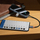 HUB USB Baseus Metal Gleam, USB C në 4x USB 3.0, 5Gbps, gri e errët