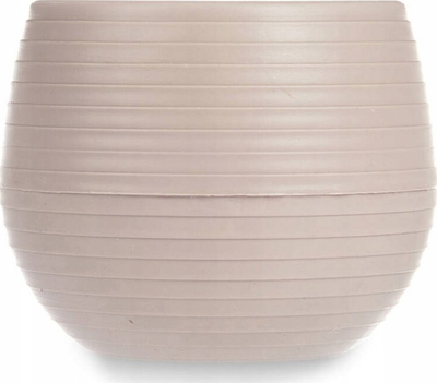 Set me vazo lulesh Ibergarden, 3 copë, vetë-ujitëse, 9.5 cm, ngjyrë taupe