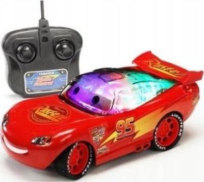 Makina me telekomandë Pegaz Toys R/C, me dritë edhe muzikë, 33 cm, e kuqe