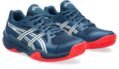 Këpucë sportive për kalamaj Asics Gel-Powerbreak GS, shollë e lehtë për t’u përkul, të zeza