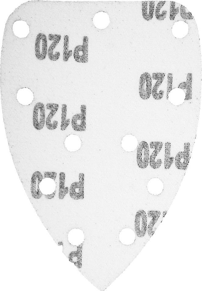 Letër gërryese Graphite 54H013, delta 140x140x80mm, K120, set 5 copë