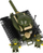 Klodina ndërtuese Alleblox Military Force AB3032, 188 pjesë, 3 në 1, jeshile ushtarake