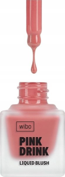 Blush i lëngshëm Wibo Pink Drink N1, efekt natyral, rozë