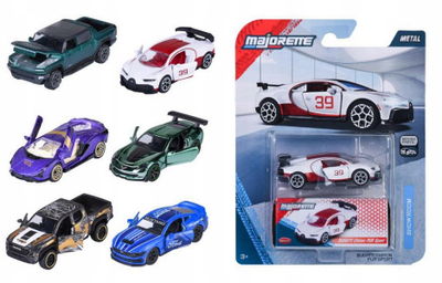 Set maketinash Majorette Showroom Deluxe Cars, Series 6, 1:64